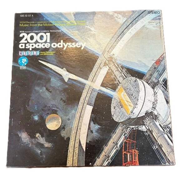 2001: A Space Odyssey Motion Picture Soundtrack Gatefold Vinyl LP 1968 Original - Picture 1 of 5